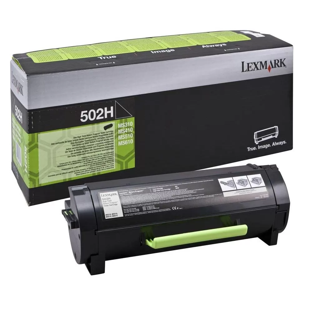 Cartus toner Lexmark 50F2H0E Black Return Program 5000 pagini