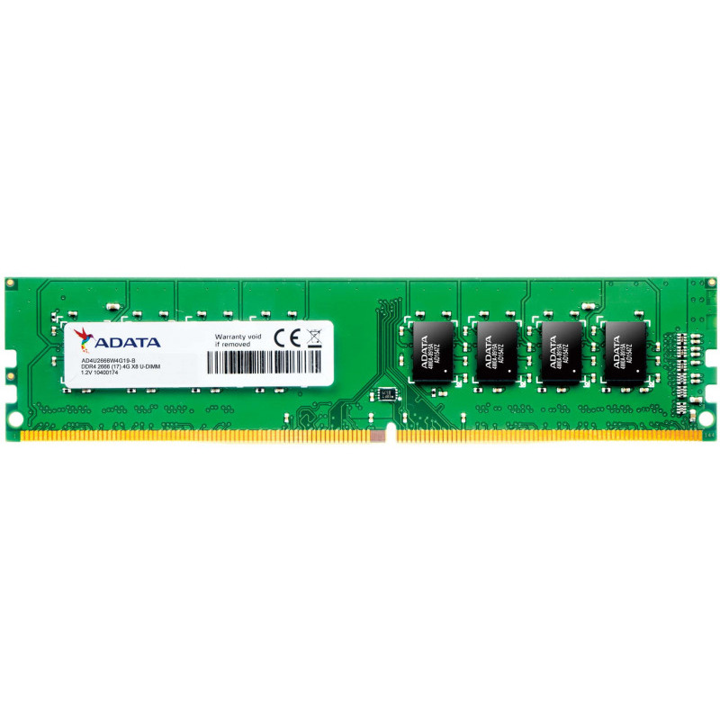 Memorie Desktop A-Data AD4U2666J4G19-S 4GB DDR4 2666MHz