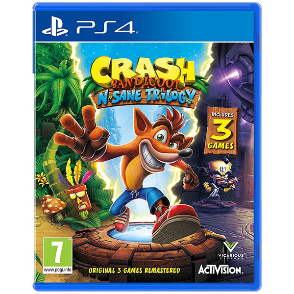 Crash Bandicoot N. Sane Trilogy Remastered - PS4