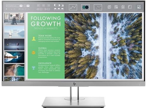 Monitor LED HP EliteDisplay E243 23.8 Full HD 5ms Negru