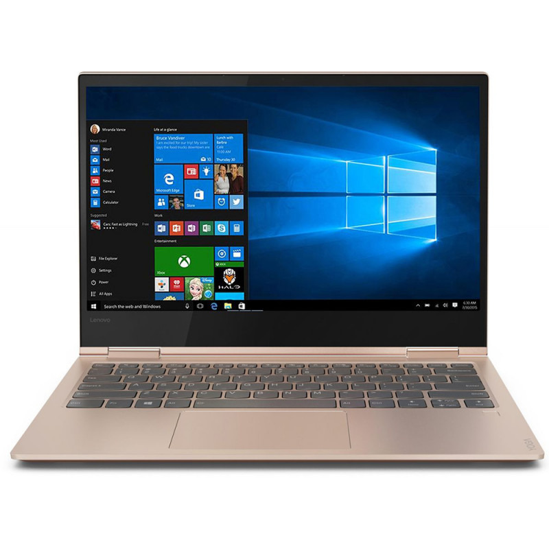 Ultrabook Lenovo Yoga 730 13.3 4K Ultra HD Touch Intel Core i7-8550U RAM 16GB SSD 512GB Windows 10 Home Copper