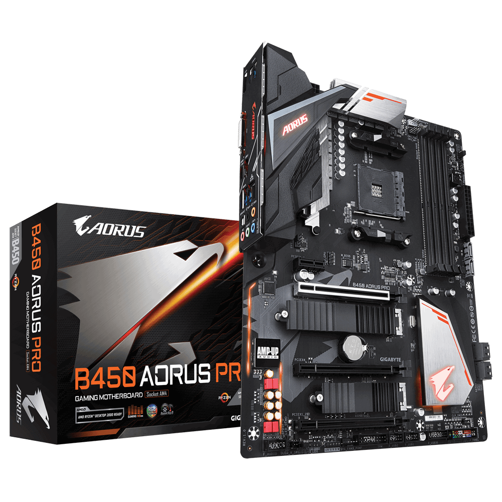 Placa de baza Gigabyte B450 AORUS PRO Socket AM4