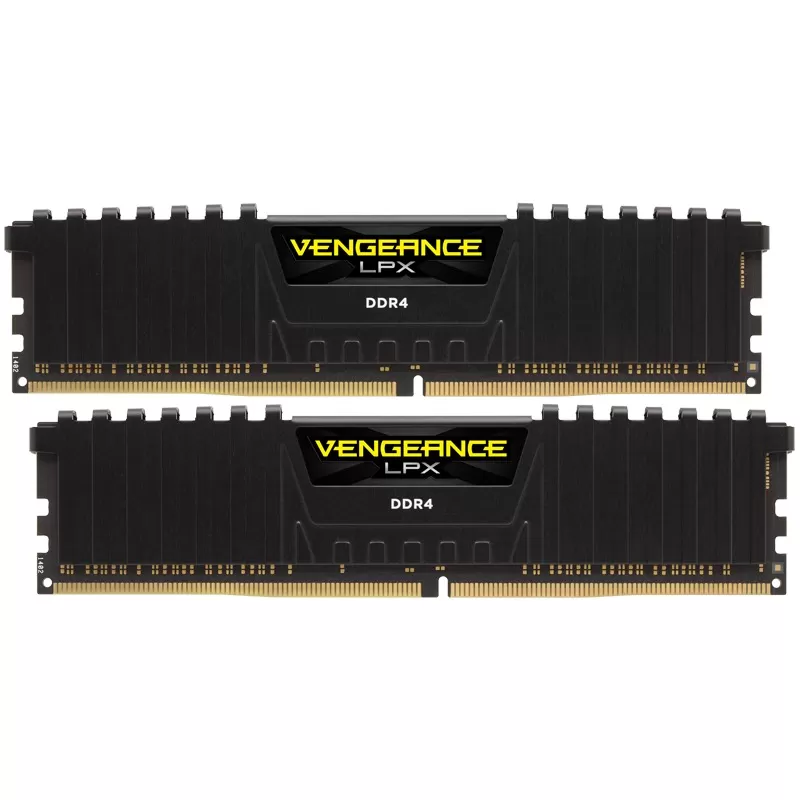 Memorie Desktop Corsair Vengeance LPX  16GB(2 x 8GB) DDR4  3000MHz  CL16  Black