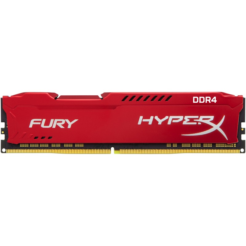 Memorie Desktop Kingston HyperX Fury HX424C15FR2/8 8GB DDR4 2400MHz Red