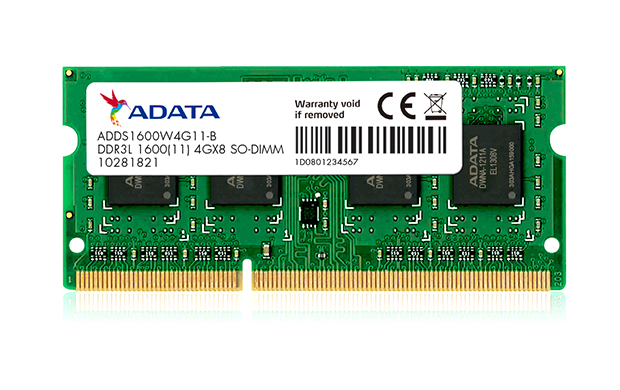 Memorie Notebook A-Data 4GB DDR3L 1600MHz