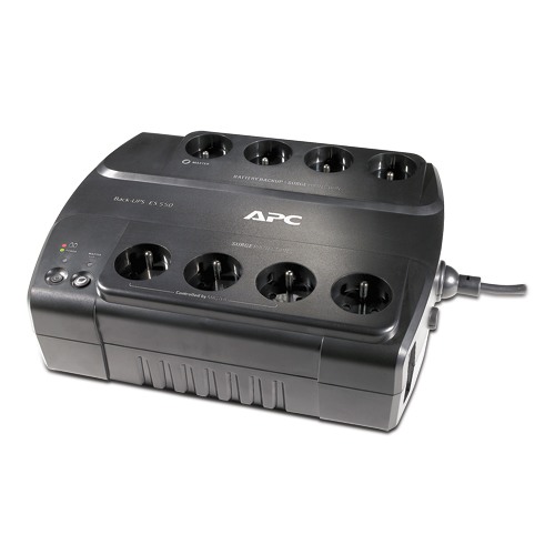 UPS APC Back-UPS BE550G-CP 550VA/330W 8xSchuko