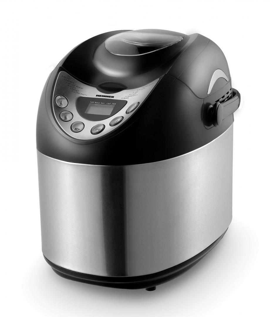 Masina de paine Heinner French Bake HBM-900BKSS 600W 0.9kg Negru/Gri