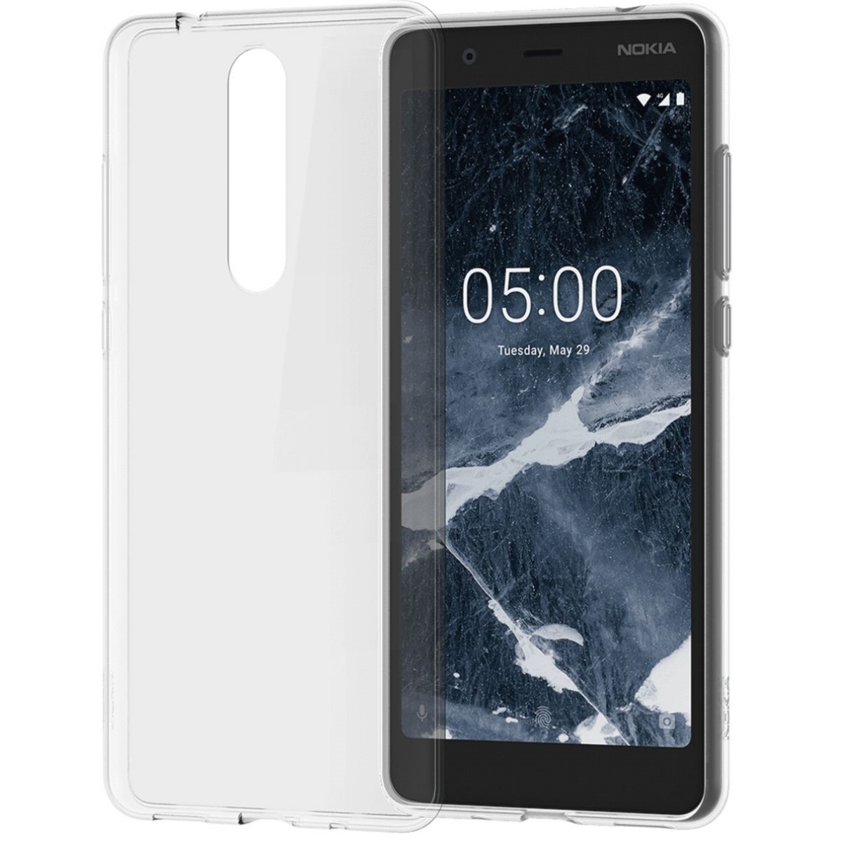 Capac protectie Clear Case Nokia CC-109 pentru Nokia 5.1 Transparent