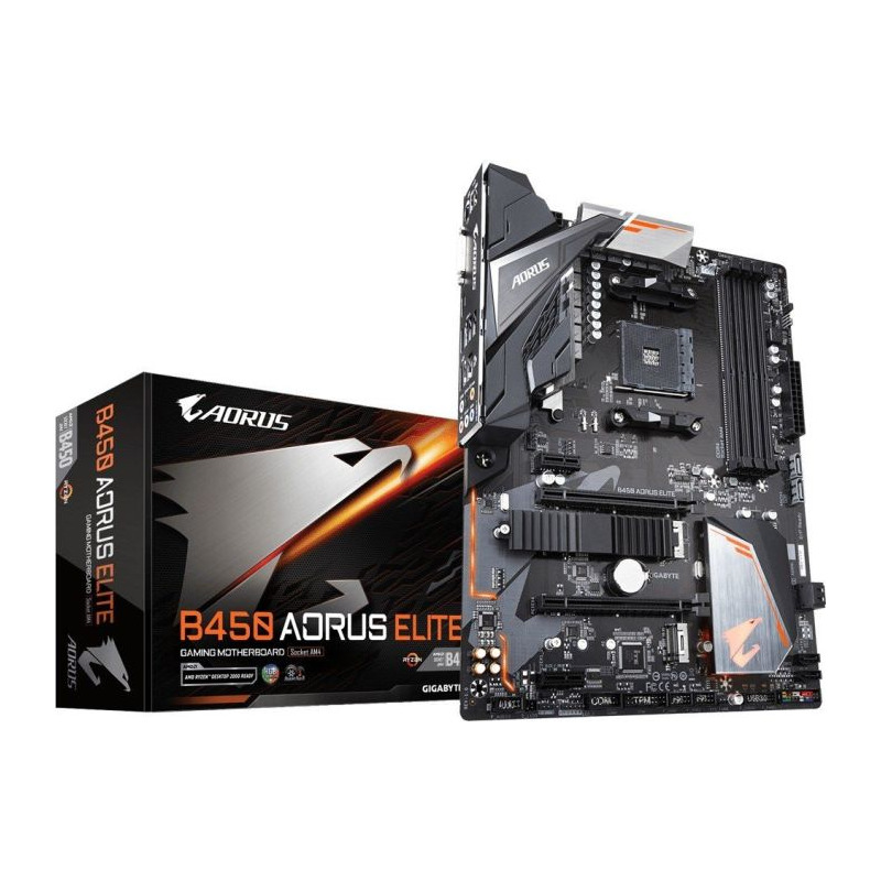 Placa de baza Gigabyte B450 AORUS ELITE socket AM4