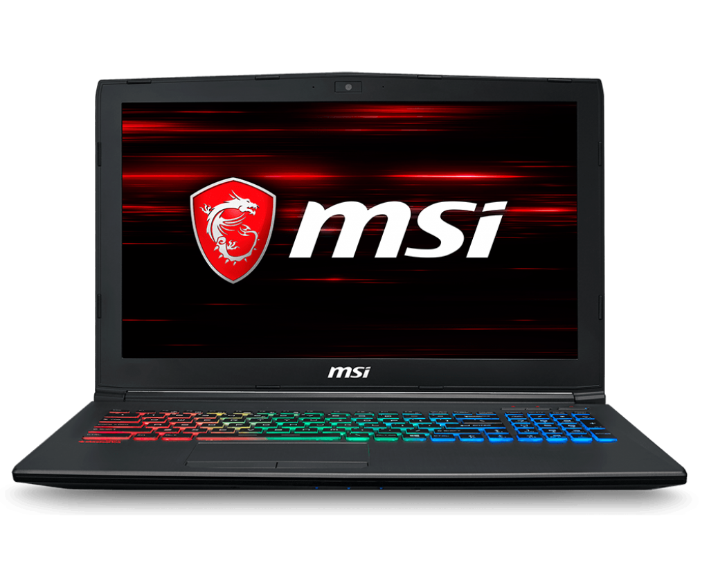 Notebook MSI GF62 8RD 15.6 Full HD Intel Core i5-8300H GTX 1050 Ti-4GB RAM 8GB HDD 1TB + SSD 128GB FreeDOS