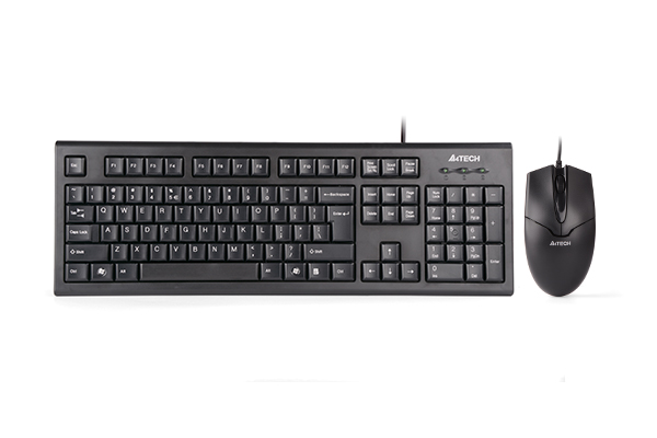 Kit Tastatura & Mouse A4Tech Comfort KR-85550 Black