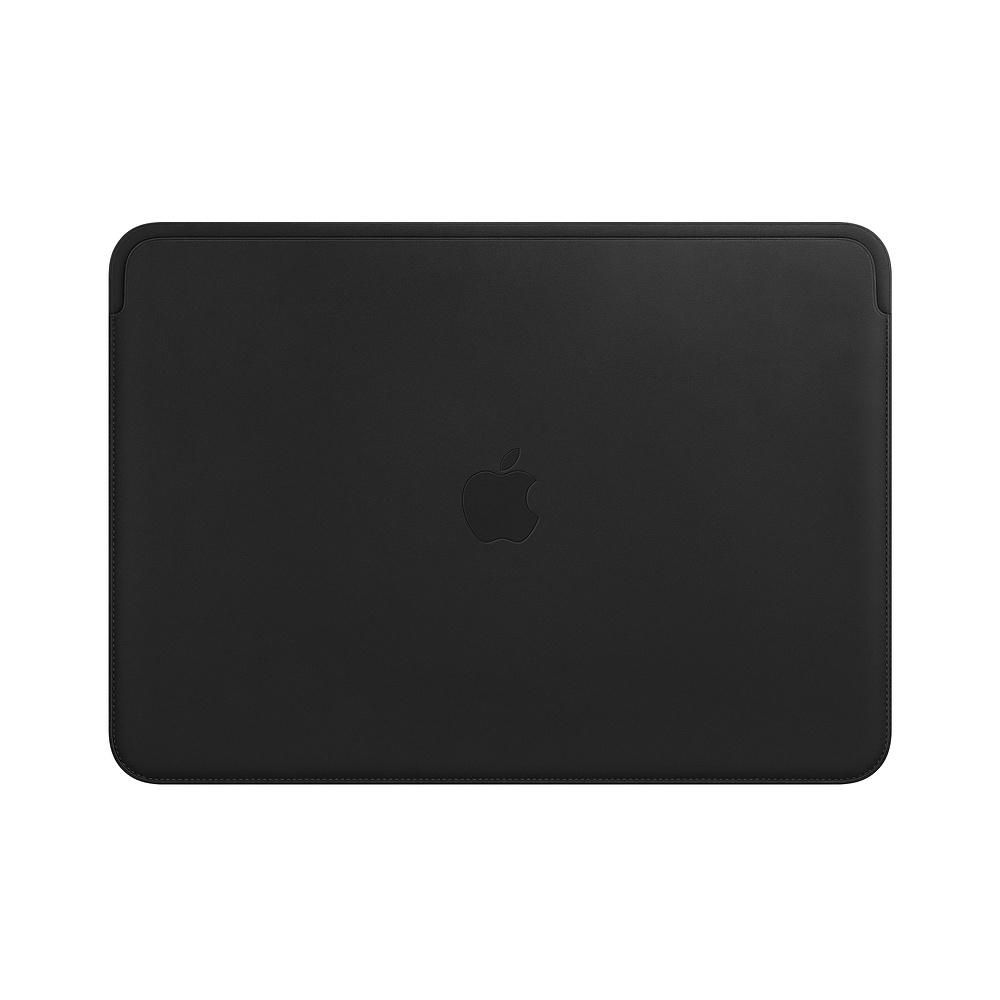 Husa Apple Leather Sleeve MTEH2ZM/A pentru MacBook Pro 13" Negru
