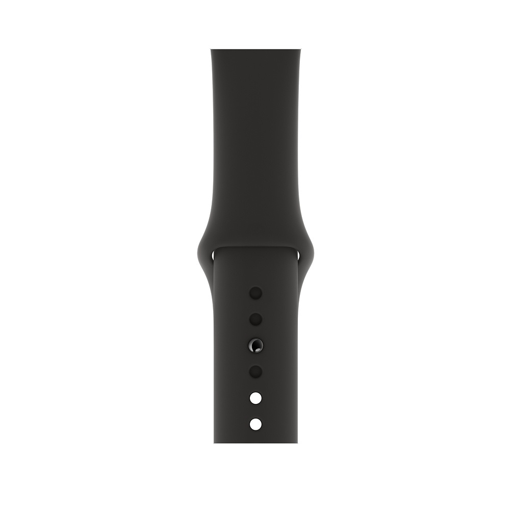 Curea Smartwatch Apple pentru Apple Watch Series 4 44mm Black Sport Band - M/L & X/L