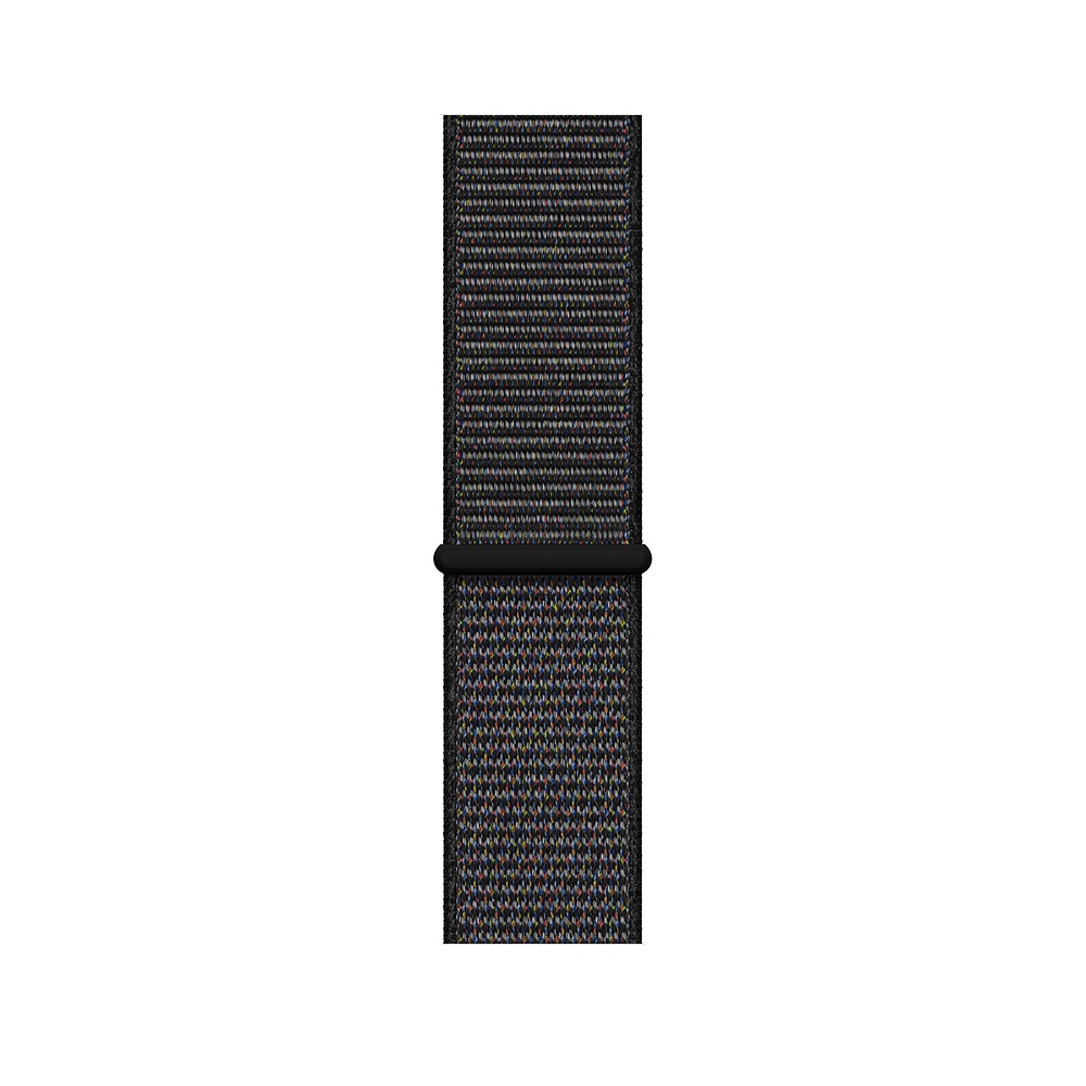 Curea Smartwatch Apple pentru Apple Watch Series 4 44mm Black Sport Loop - Large