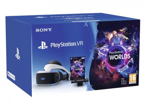Pachet Sony PlayStation VR + PlayStation Camera V2 + VR Worlds