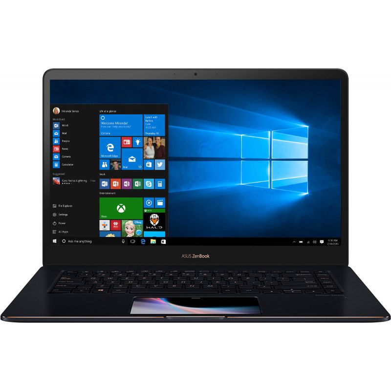 Ultrabook Asus ZenBook Pro UX580GE 15.6 Full HD Touch Intel Core i7-8750H GTX 1050 Ti-4GB RAM 8GB SSD 512GB Windows 10 Pro Albastru