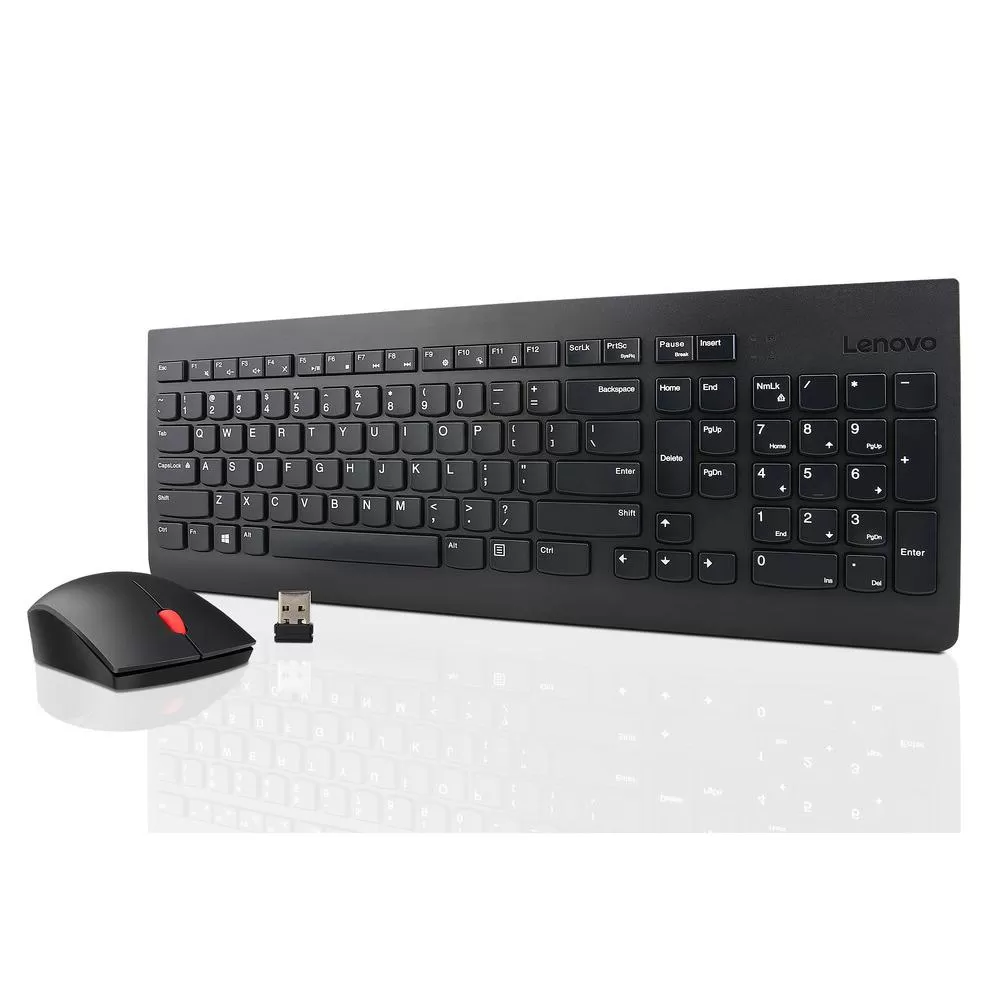 Kit Tastatura & Mouse Lenovo Essential Wireless 4X30M39497  US Layout  Black