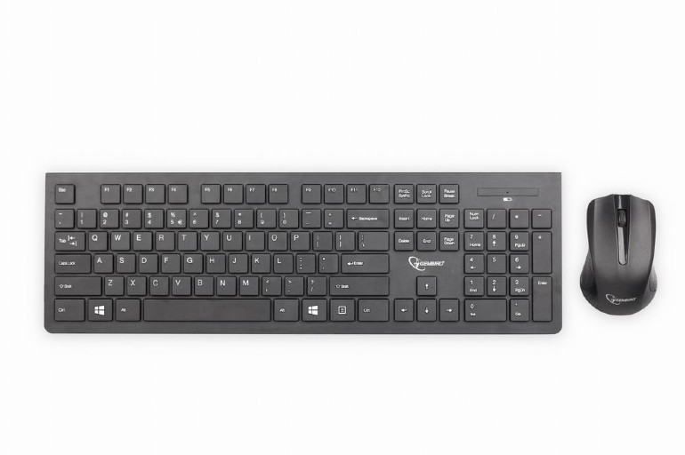 Kit Tastatura & Mouse Gembird KBS-WCH-01-HU US Layout Black