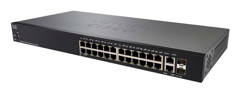 Switch Cisco SG250-26 cu management fara PoE 26x100Mbps-RJ45