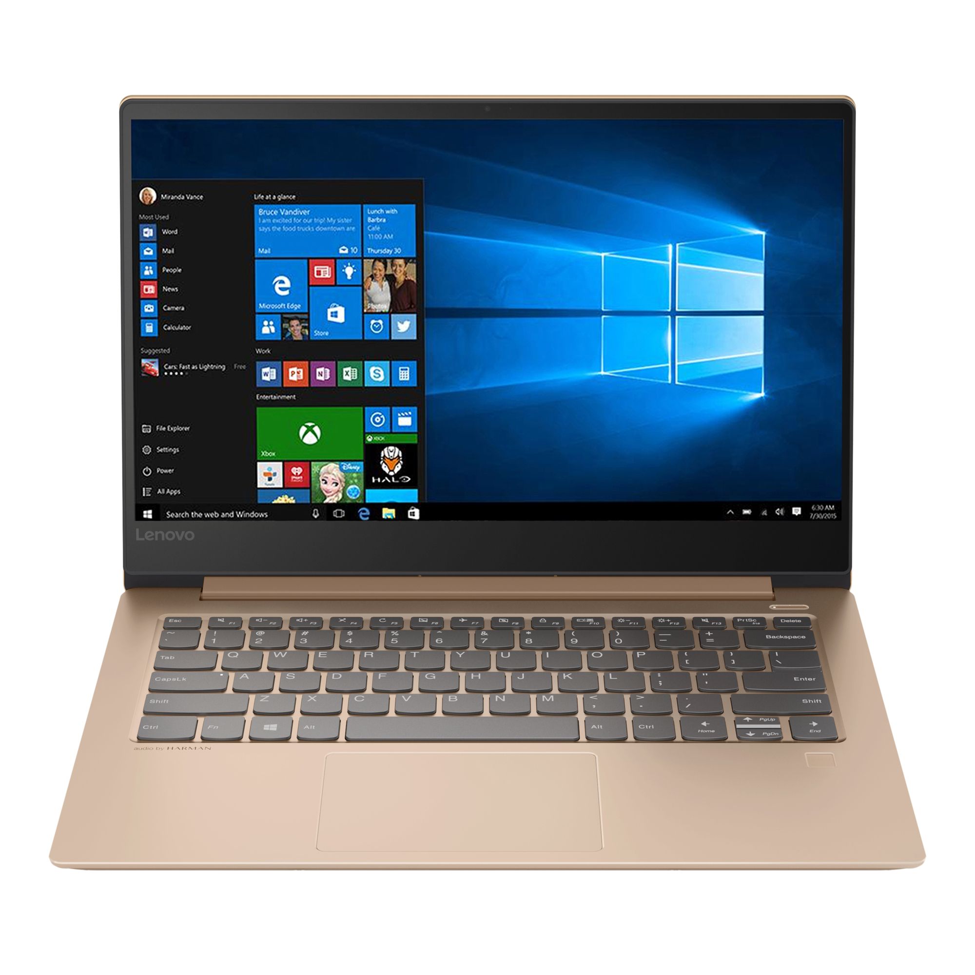 Ultrabook Lenovo IdeaPad 530S 14 Full HD Intel Core i7-8550U RAM 8GB SSD 256GB FreeDOS Copper