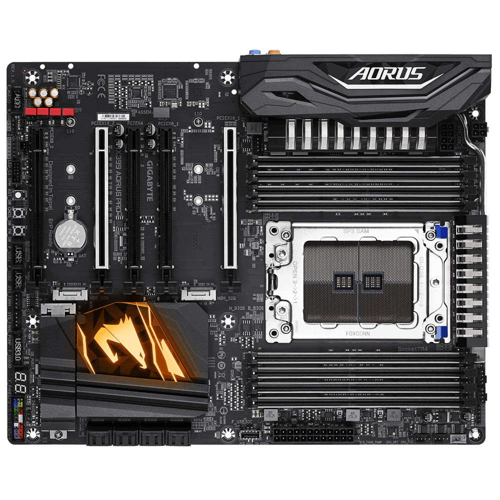 Placa de baza Gigabyte X399 AORUS PRO Socket TR4