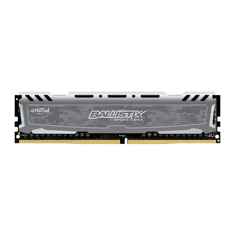 Memorie Desktop Crucial Ballistix Sport LT Gray 16GB DDR4 3000MHz CL16