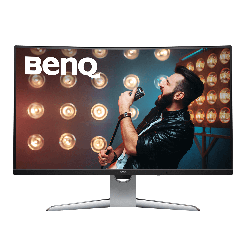 Monitor LED BenQ EX3203R 31.5" QHD Curbat 4ms Argintiu