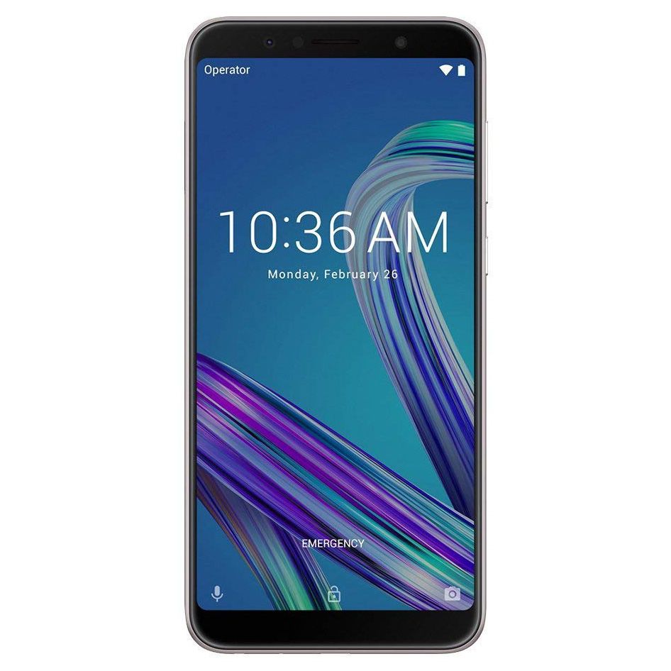 Telefon Mobil Asus ZenFone Max Pro ZB602KL 64GB Flash 4GB RAM Dual SIM 4G Silver