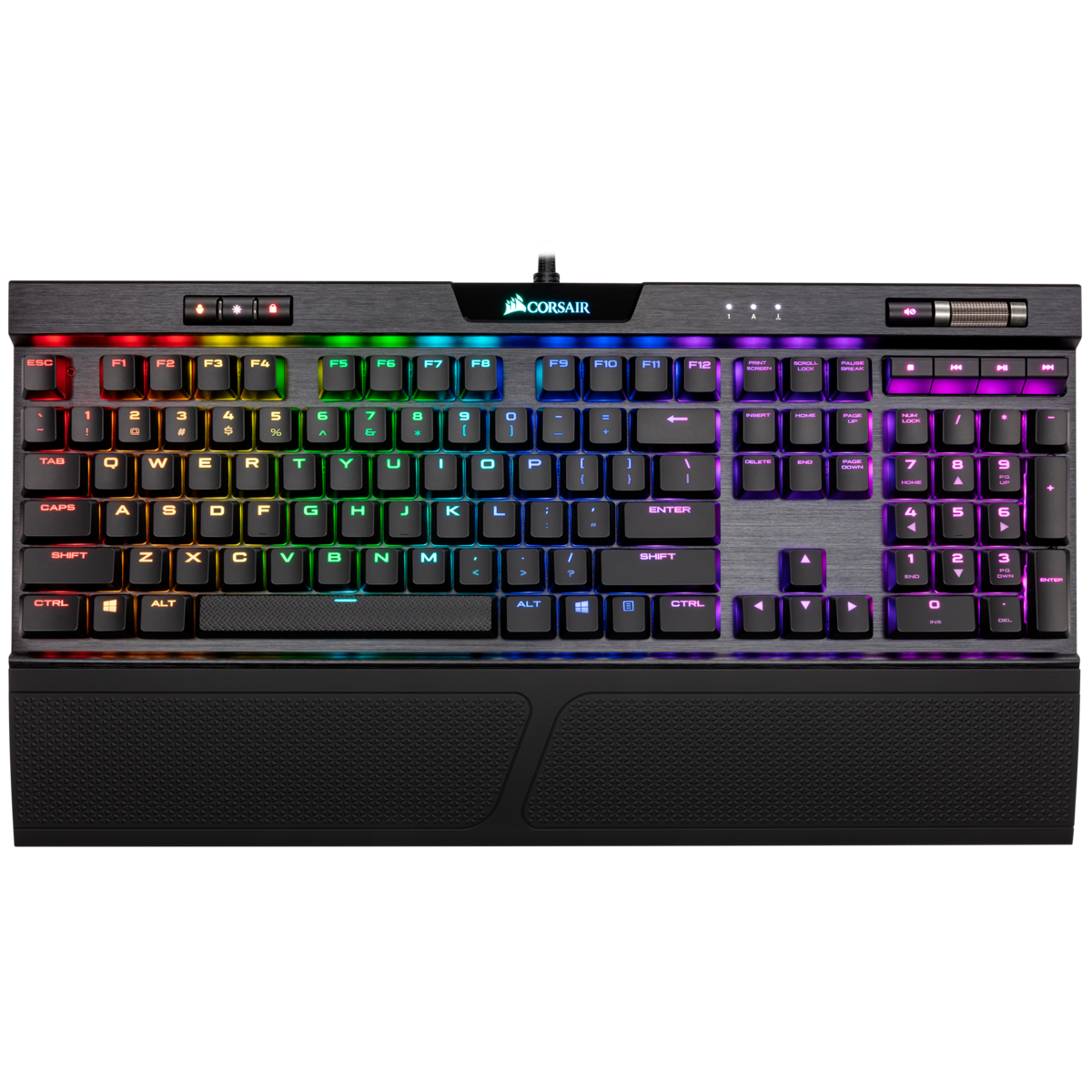 Tastatura Gaming Corsair K70 RGB MK.2 RAPIDFIRE Mechanical - Cherry MX Low Profile Layout US