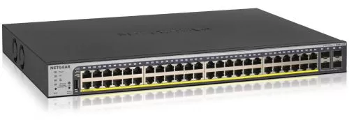 Switch Netgear GS752TP v2 cu management cu PoE 48x1000Mbps-RJ45 (PoE+) + 4xSFP