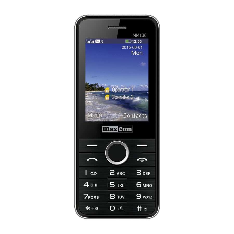 Telefon Mobil Maxcom Classic MM141 Dual SIM Black Silver