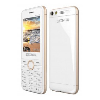 Telefon Mobil Maxcom Classic MM141 Dual SIM White Champagne