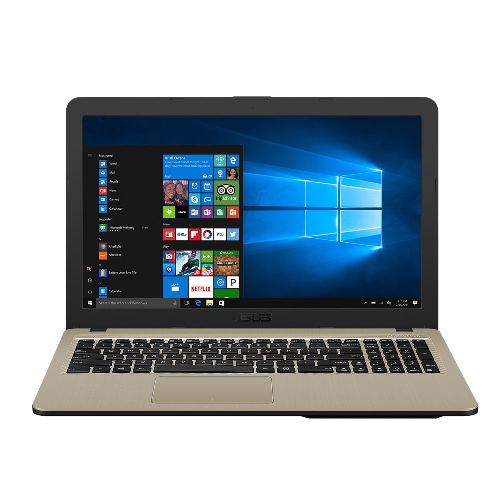 Notebook Asus X540UB 15.6 Full HD Intel Core i3-7020U MX110-2GB RAM 4GB SSD 256GB Endless OS Negru
