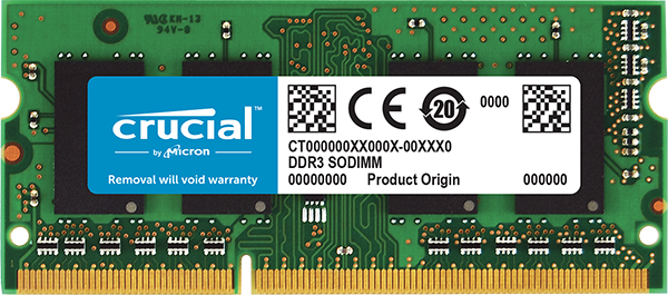 Memorie Notebook Micron Crucial CT8G3S160BM 8GB DDR3L 1600MHz pentru Mac