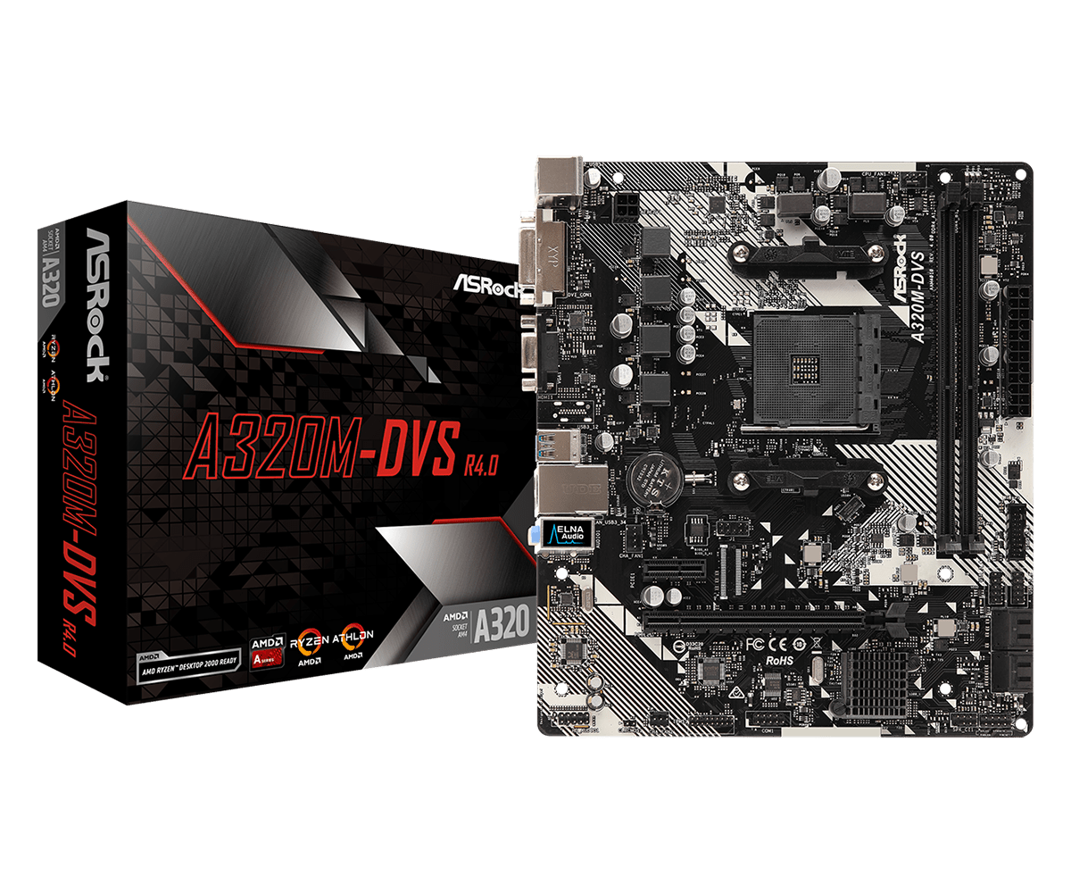 Placa de baza ASRock A320M-DVS R4.0 Socket AM4