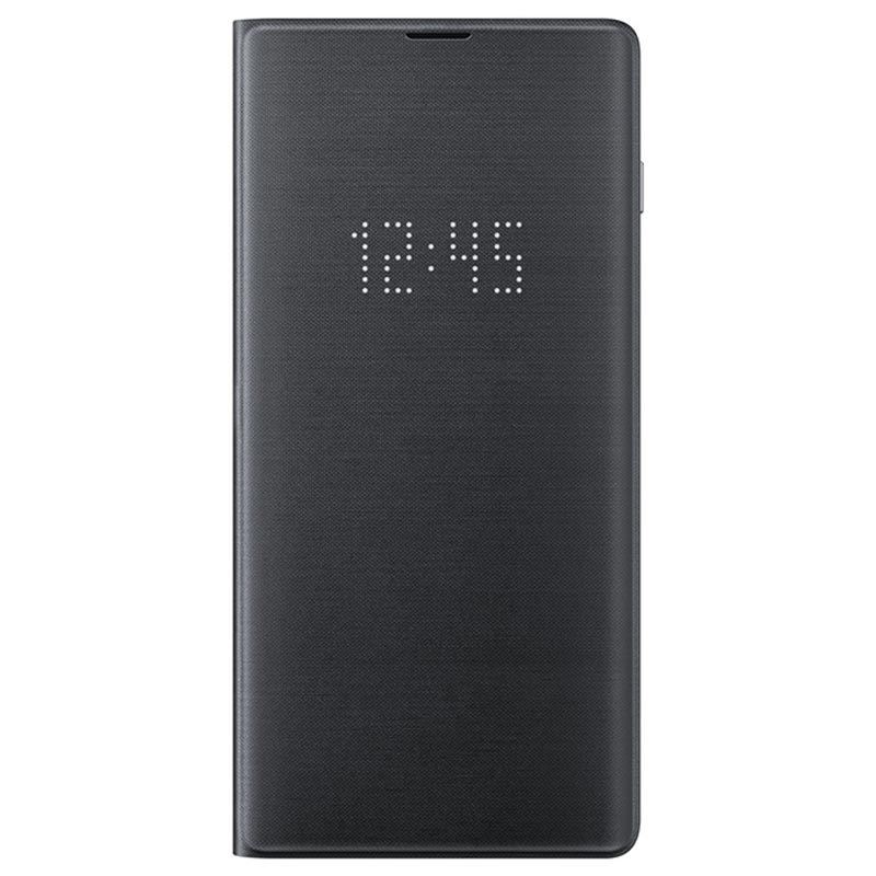 Husa Samsung LED View Cover pentru Galaxy S10 Plus (G975F) Black