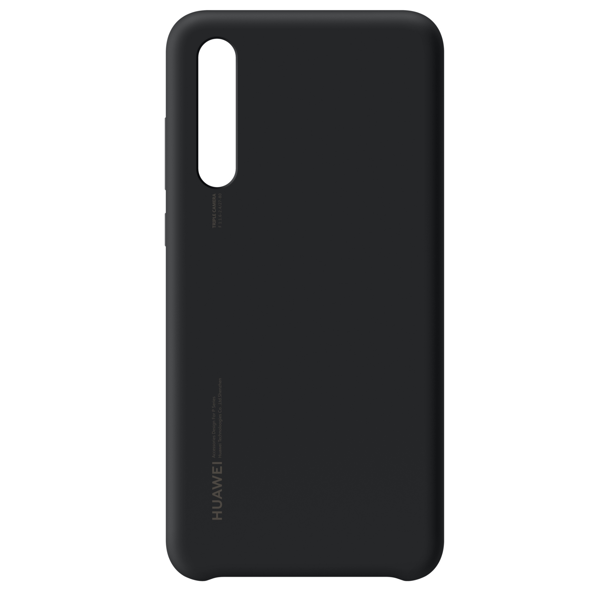 Capac protectie spate Silicone Cover Huawei pentru P20 Pro Black