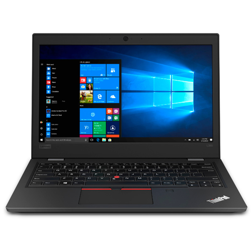 Notebook Lenovo ThinkPad L390 13.3 Full HD Intel Core i5-8265U RAM 8GB SSD 256GB Windows 10 Pro Negru
