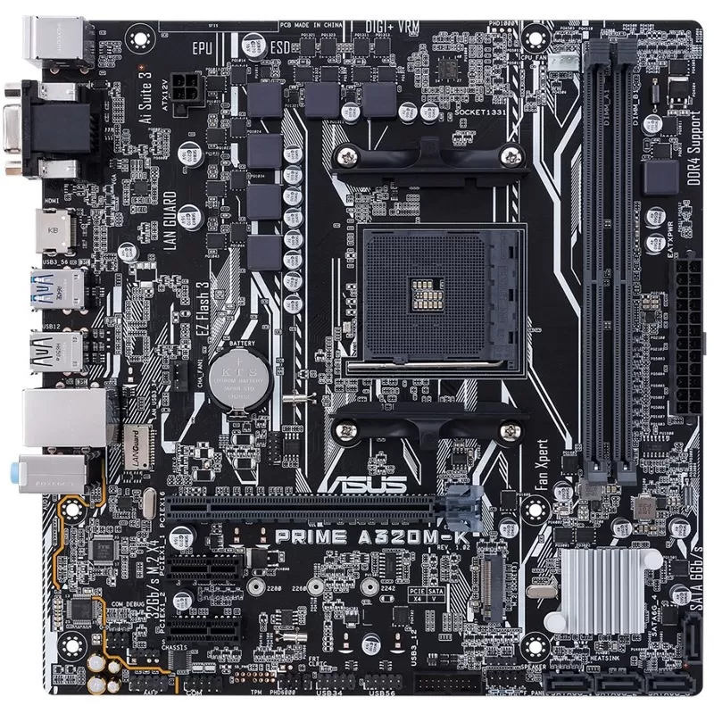 Placa de baza ASUS PRIME A320-K/CSM socket AM4