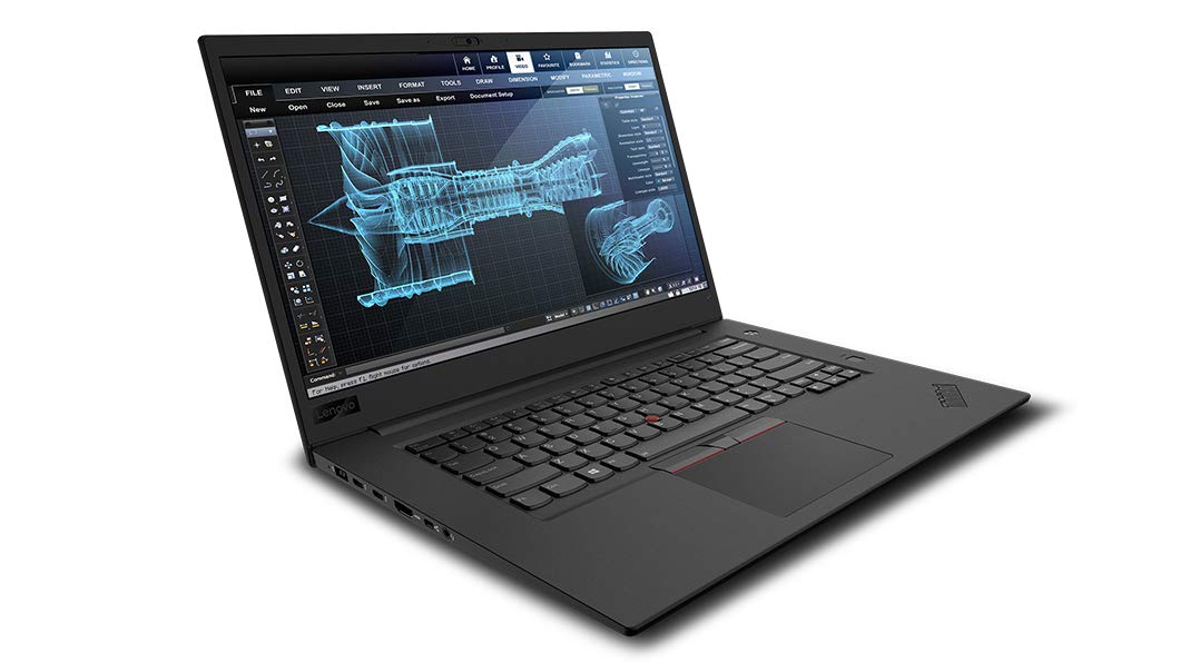 Notebook Lenovo ThinkPad P1 15.6 Full HD Intel Core i7-8850H P1000-4GB RAM 16GB SSD 1TB Windows 10 Pro