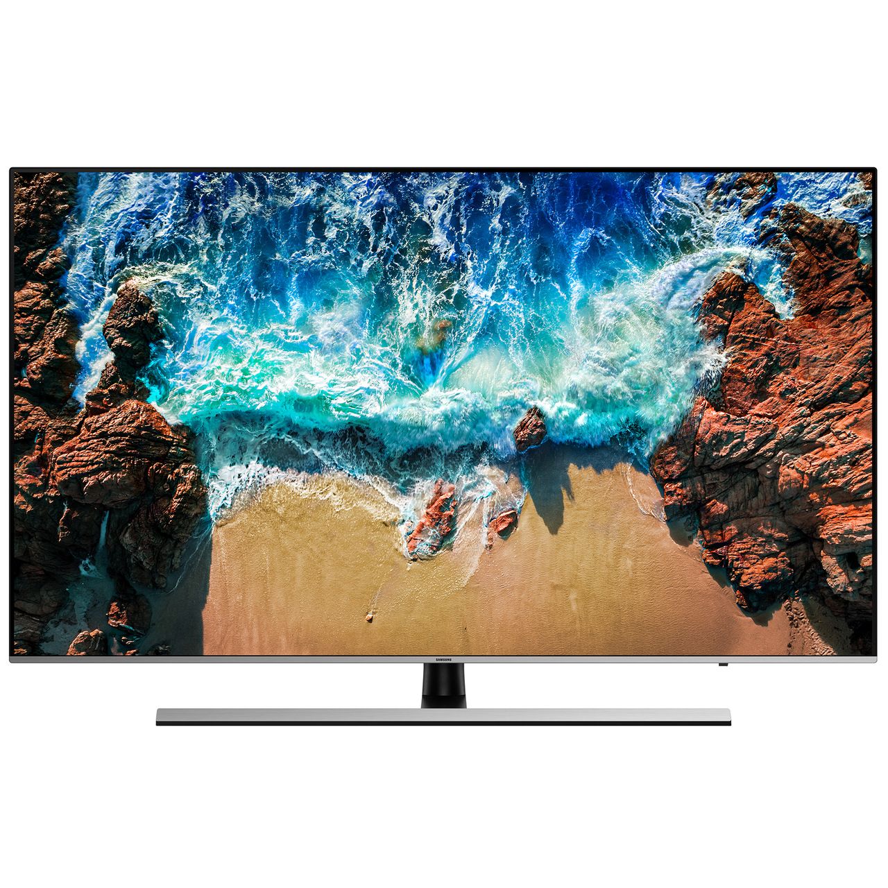 Televizor LED Samsung Smart TV UE55NU8002TXXH 139cm 4K Ultra HD Argintiu