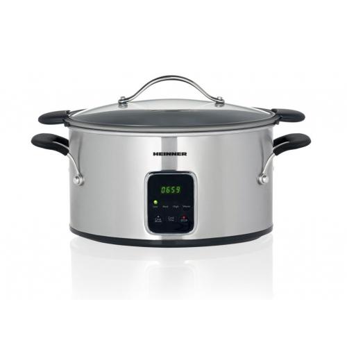 Slow Cooker Heinner Blossom HSCK-T6IX 6L Argintiu