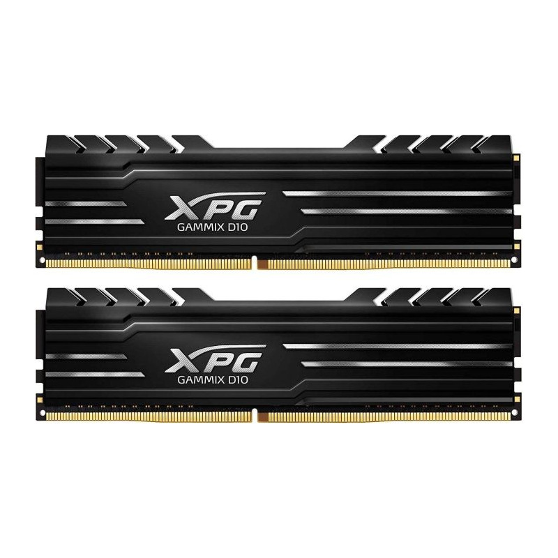 Memorie Desktop A-Data XPG Gammix D10 32GB(2 x 16GB) DDR4 2666Mhz Black