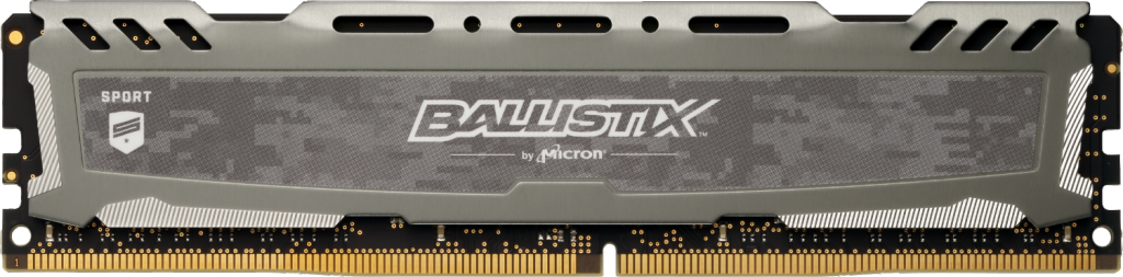 Memorie Desktop Crucial Ballistix Sport LT Gray 16GB DDR4 3200MHz CL16