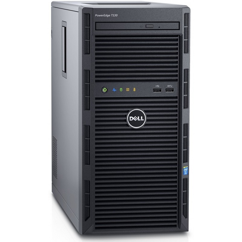 Server Dell PowerEdge T130 Intel Xeon E3-1220 v6 8GB RAM 2TB NLSAS PERC H330 4xLFF