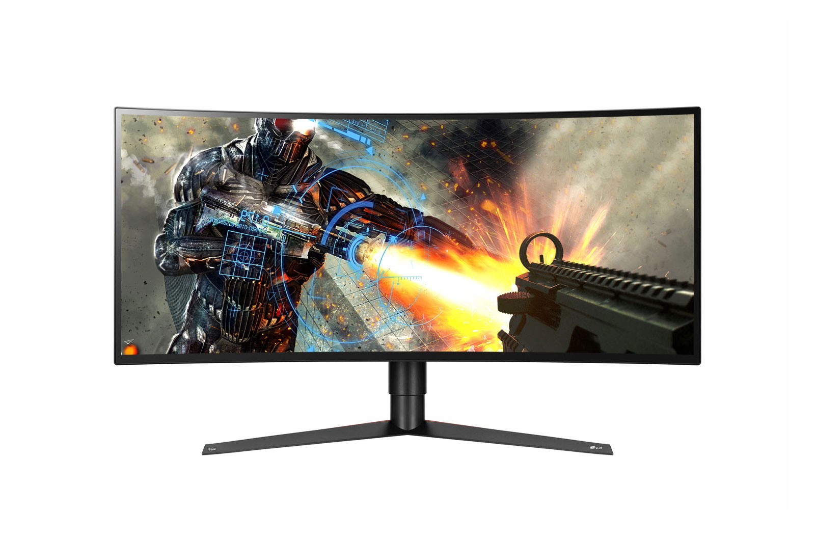 Monitor LED LG 34GK950G-B 34 Curbat Ultrawide QHD Negru