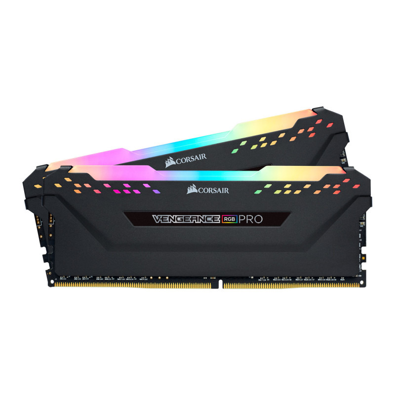 Memorie Desktop Corsair Vengeance RGB PRO 32GB(2 x 16GB) DDR4 2666MHz Black