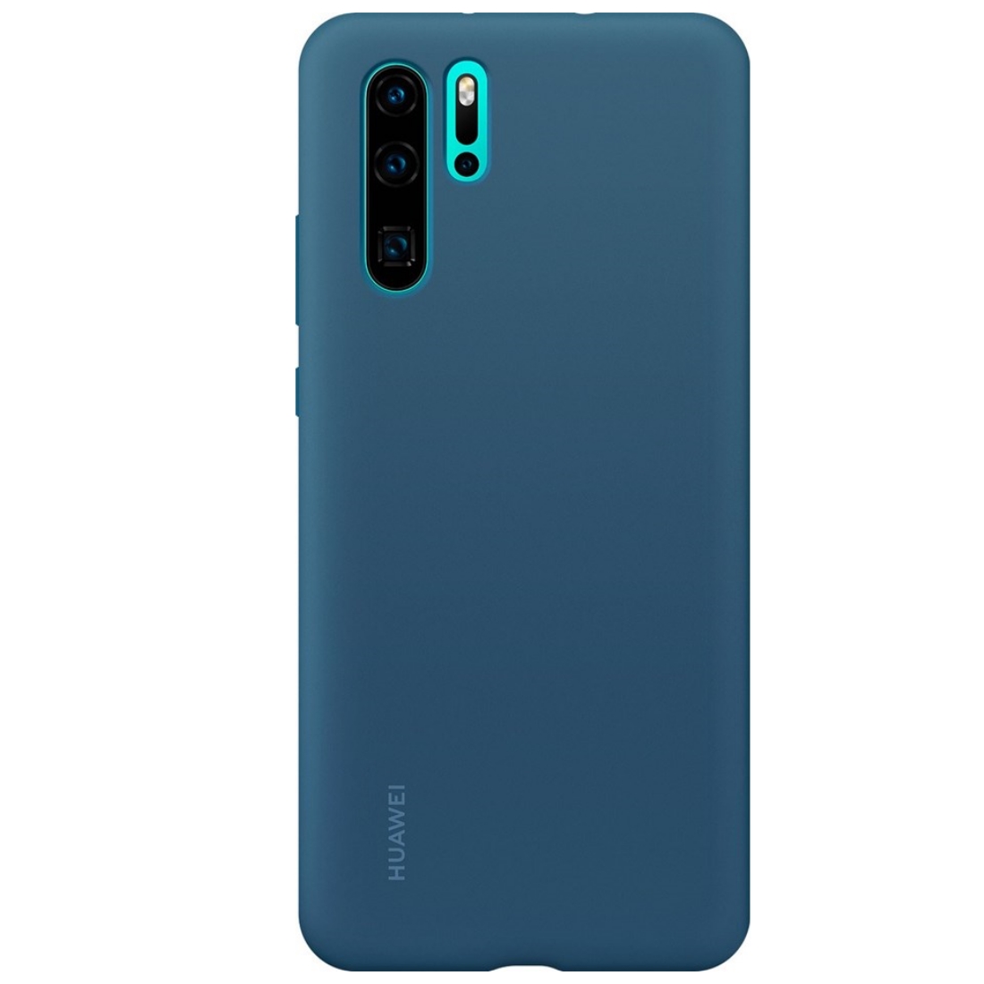 Capac protectie spate Huawei Silicone Cover pentru Huawei P30 Pro Blue