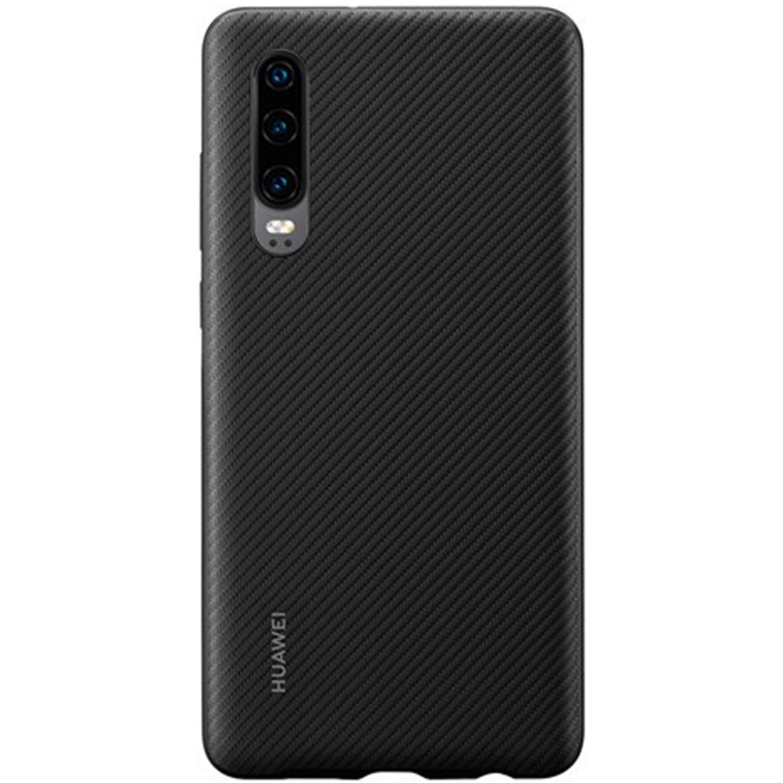 Capac protectie spate Huawei PU Cover pentru Huawei P30 Black