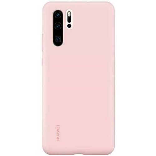 Capac protectie spate Huawei Silicone Cover pentru Huawei P30 Pro Pink